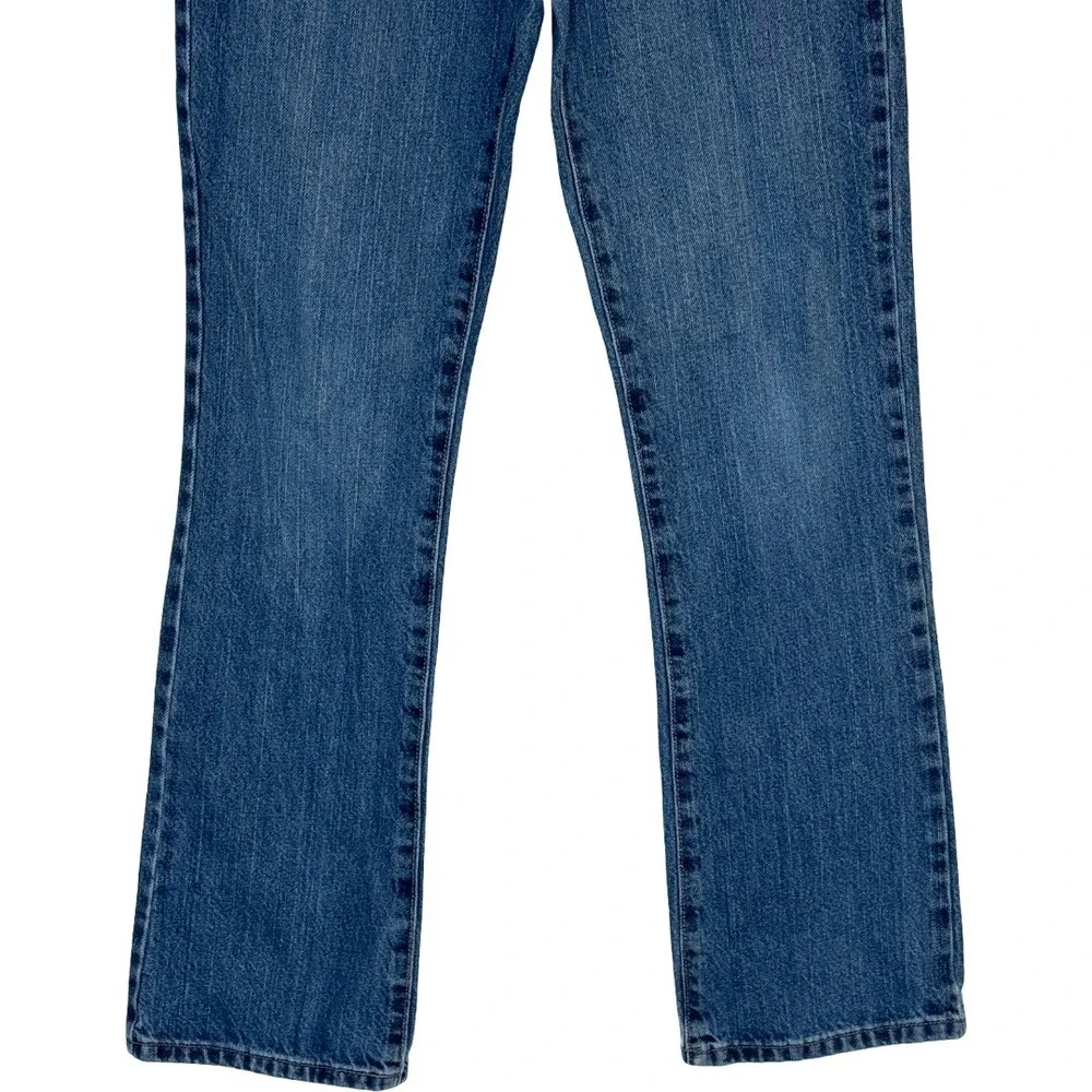 The Childrens Place Bootcut Jeans Boys Size‎ 12 Slim Blue Denim Adjustable Waist